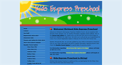 Desktop Screenshot of kids-expresspreschool.org